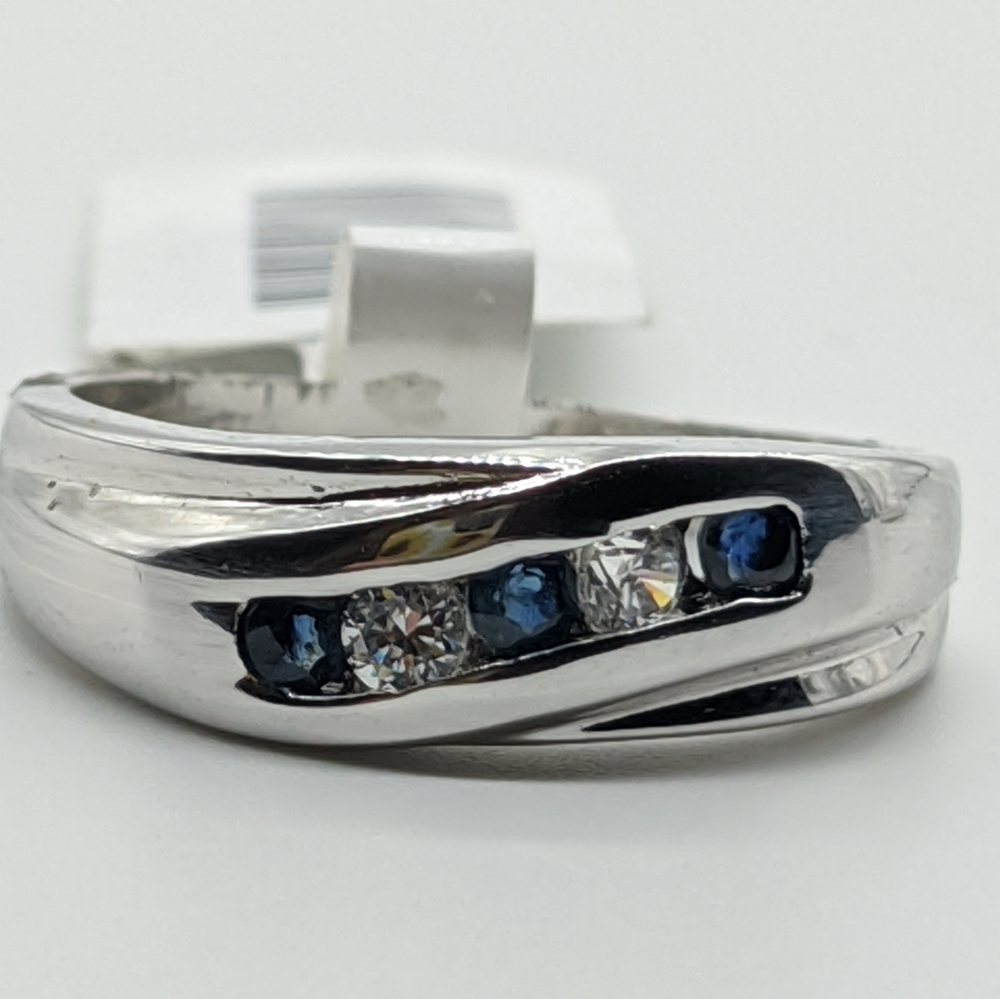 Sterling Sapphire Ring